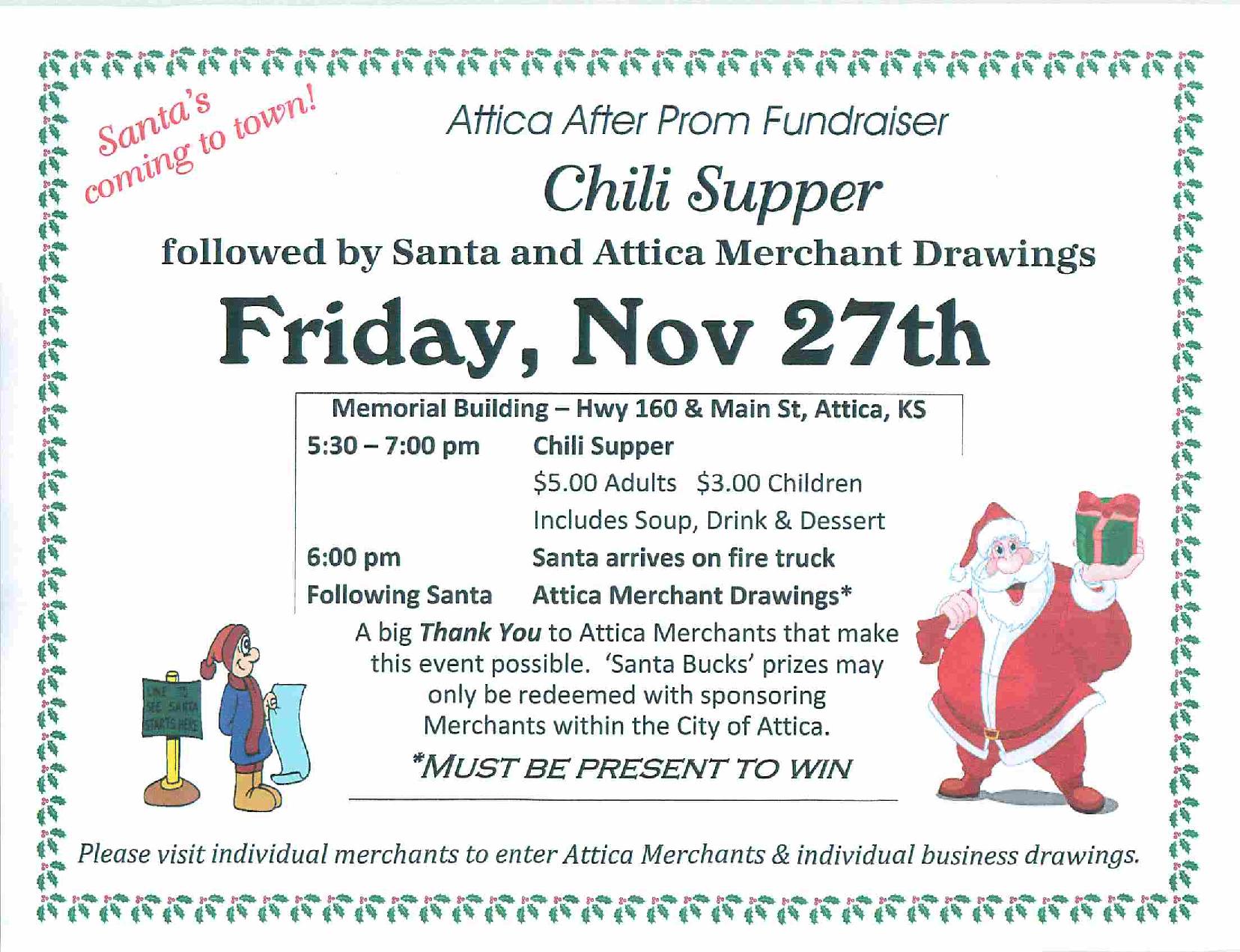 Attica USD 511 2015 City of Attica Merchant Drawing